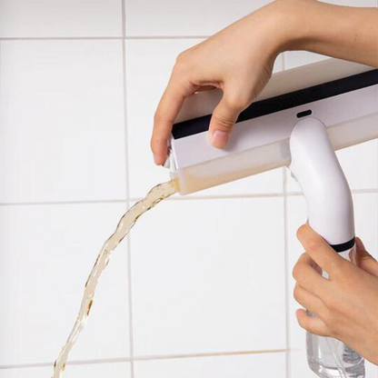Essuie-glace anti-fuite avec spray