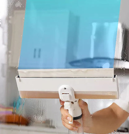 Essuie-glace anti-fuite avec spray